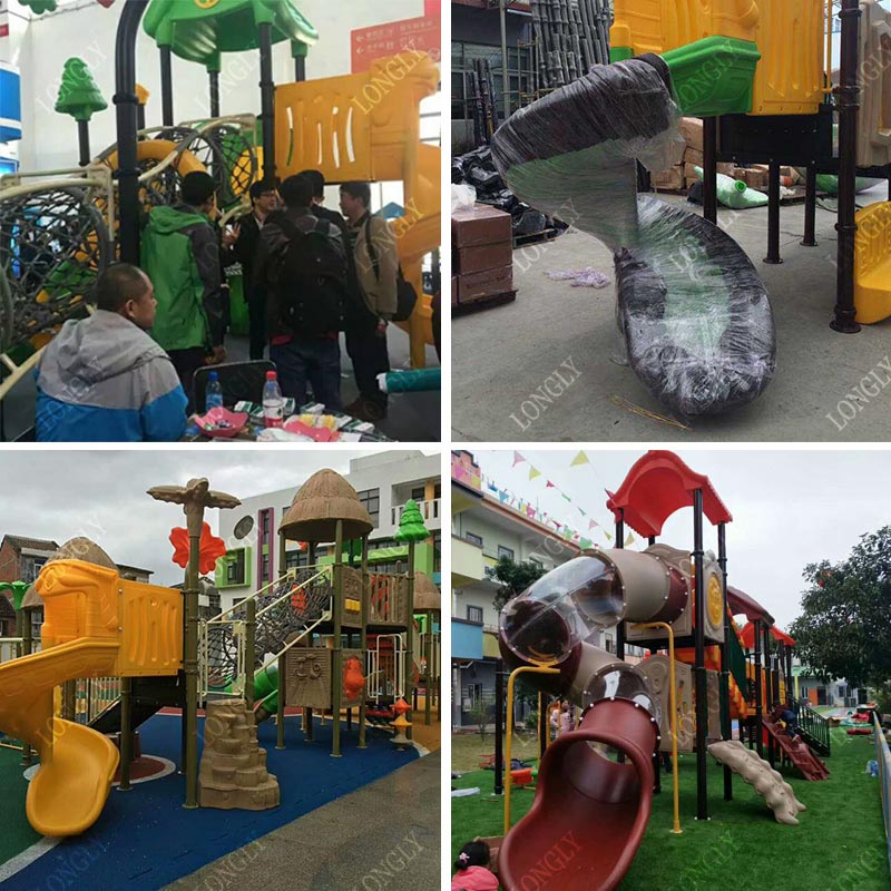 زحليقة أطفال على شكل قلعة للمل - مراجعة Kids Education Park وسعره