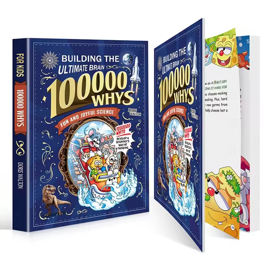 100000 سؤال لماذا: كتاب كرتوني - مراجعة Kids Education Fun وسعره