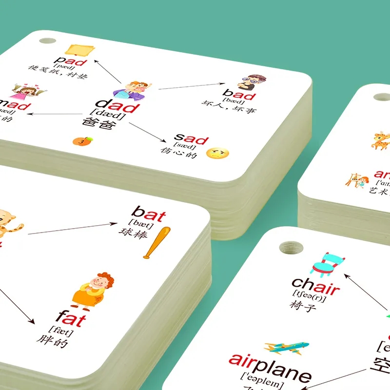 بطاقات الخرائط الذهنية بالرمز  - مراجعة Kids Education Card وسعره