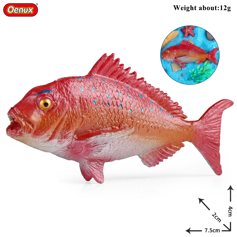 شخصيات الحركة Oenux-Sea Life ، - مراجعة Kids Without Education وسعره