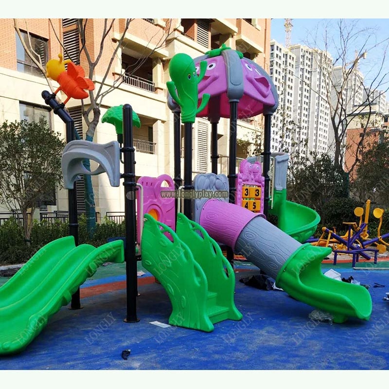 زحليقة بلاستيكية من LLDPE للأط - مراجعة Kids Education Park وسعره