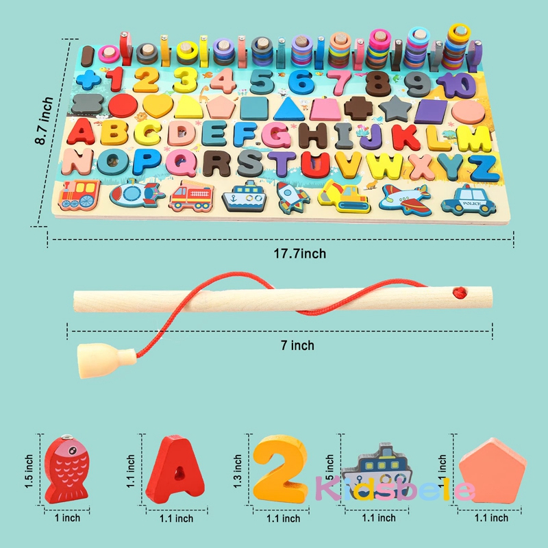 الألغاز الخشبية شكل فارز لعبة  - مراجعة Kids Education Product وسعره