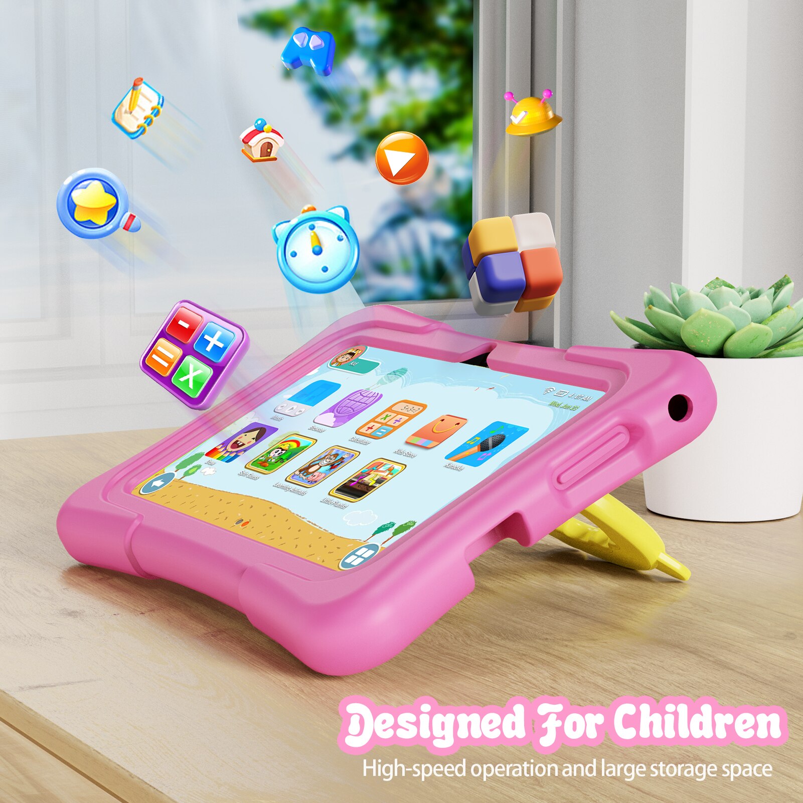تابلت PRITOM للأطفال 7 بوصة أن - مراجعة Kids Education Card وسعره