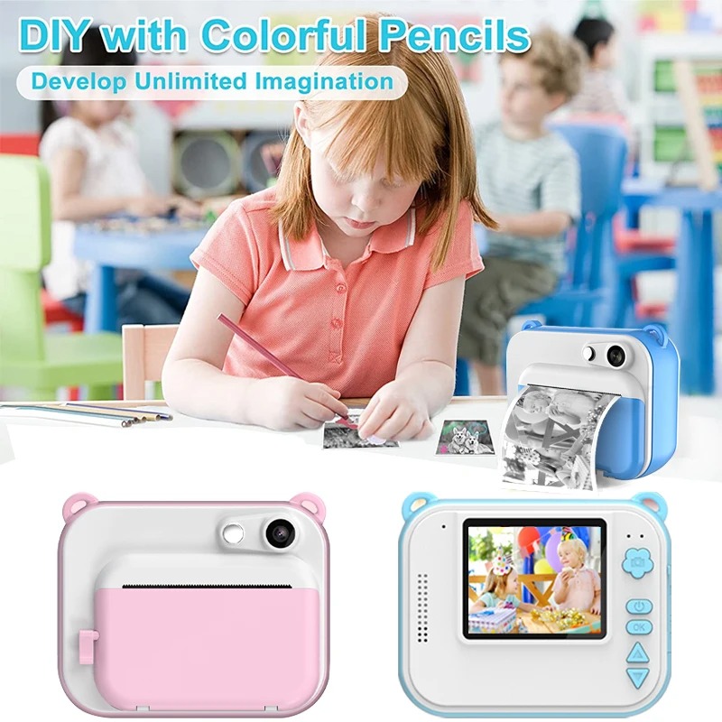 كاميرا للأطفال مع طباعة كاميرا - مراجعة Kids Education Card وسعره